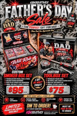 Small custom tool boxes for fathers day birthday  are just because