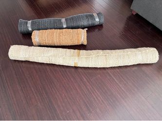 2 Jute rugs and 1 Jute runner