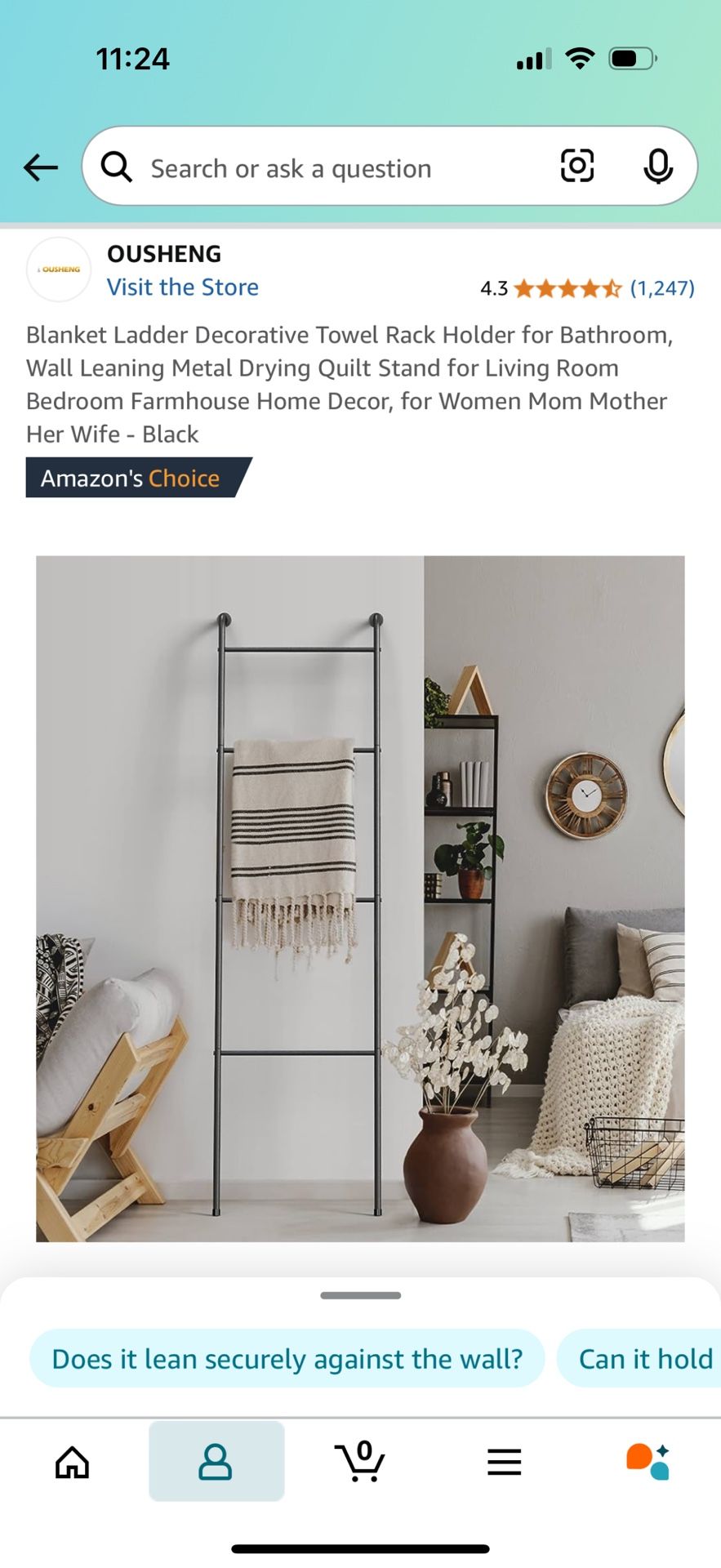 Blanket Or Towel Rack-3 Racks, $15 Each