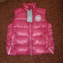 Womens Canada Goose Vest Size Large Pink
