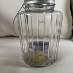 Large Mason Jar Candle Holders