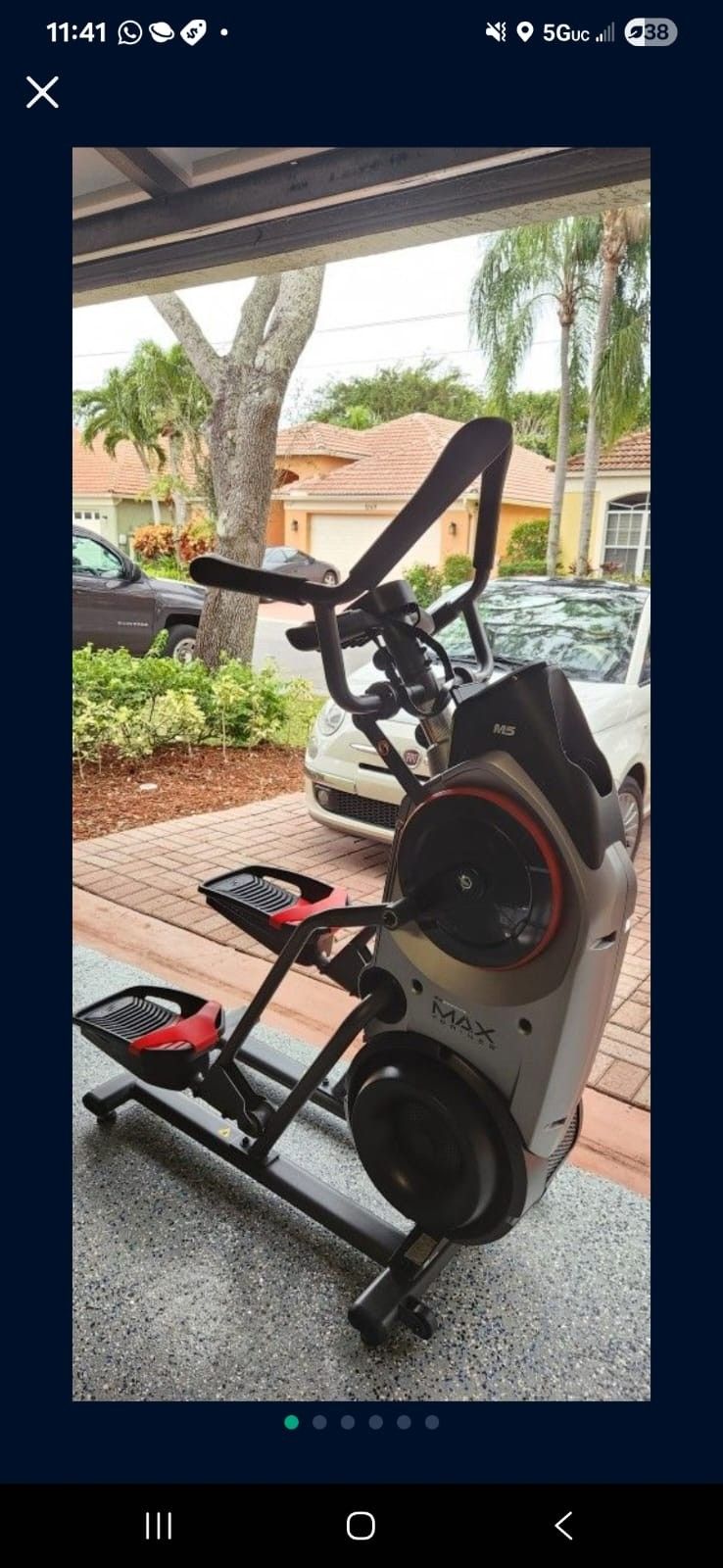 Elliptical Bowflex M5