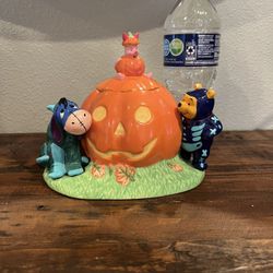 Vintage 1998 Disney Store Winnie The Ooh And Friends Halloween Cookie Jar