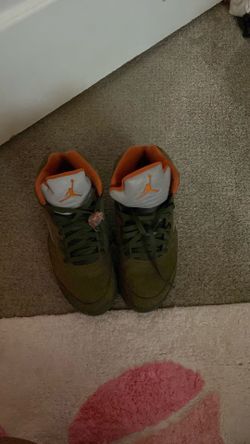 Jordan 5s Retro Olives Men’s Size 8
