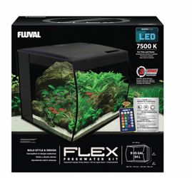 Fluval Blsck Flex Aquarium 9 Gallon