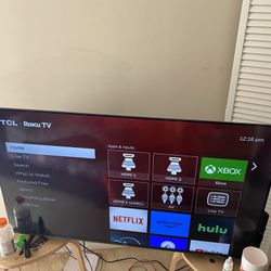 TCL 50 Inch Tv $275
