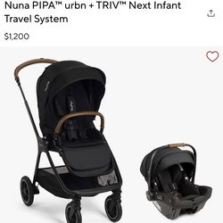 Nuna PIPA™ urbn + TRIV™ Next Infant Travel System