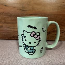 Hello Kitty Frankenstein Halloween Mug