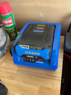 Kobalt 40v lawnmower and  weed eater