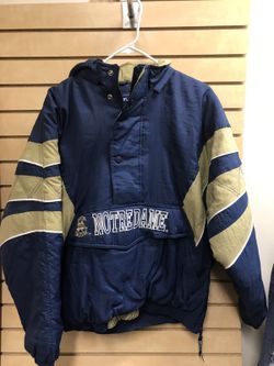 Notre Dame starter coat men's large
