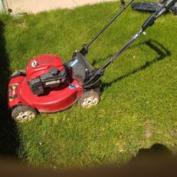 Toro Recycler Personal Space Lawn Mower Needs Muffler Runs Great New Blades.