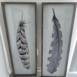 Feather Wall Decor