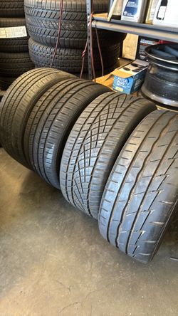 Full set if Mix match tires 235/40/18 with good tread