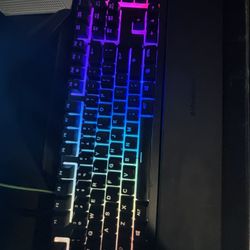 SteelSeries Apex 3 TKL gaming keyboard. Also A Wrist Rest