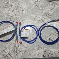 Spray hose extension for spray machines 