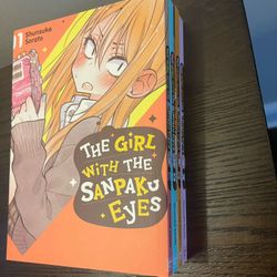 The Girl With The Sankaku Eyes Vol 1-4 Manga