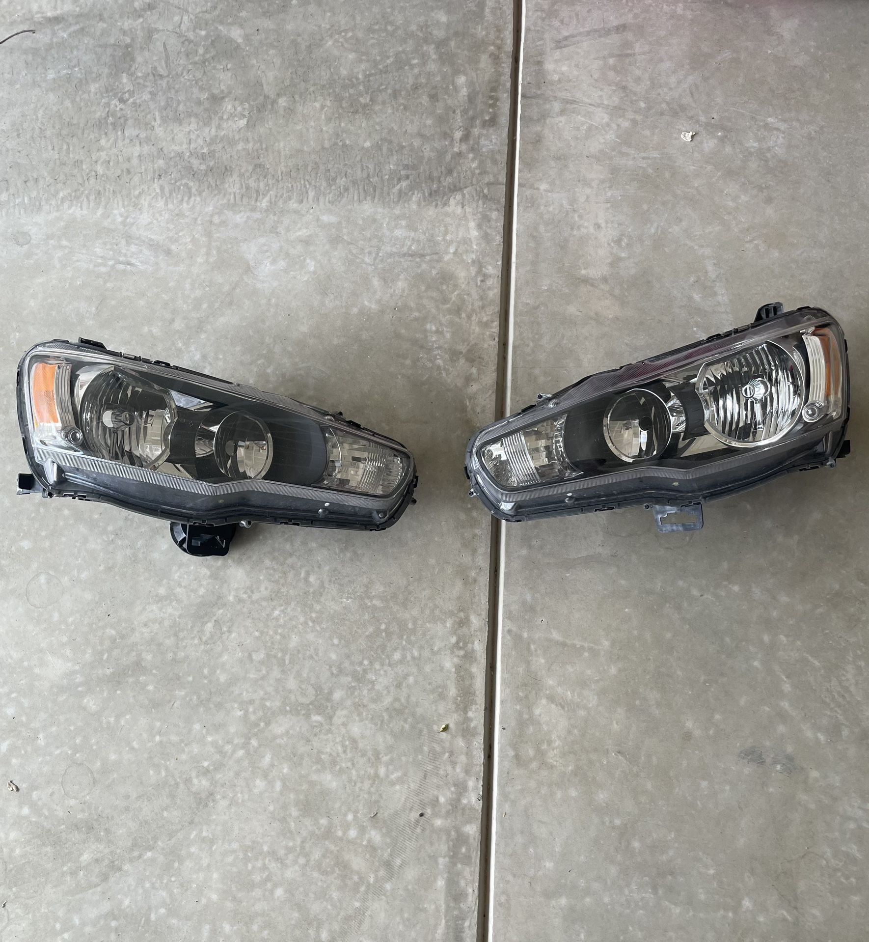 Evo X Headlights