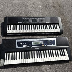 🎹 Combo 2 Keyboards – Alesis & Yamaha – As-Is / For Music Enthusiasts 🎶 