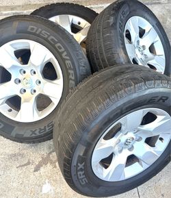 Dodge Ram Wheels and tires off a 2023