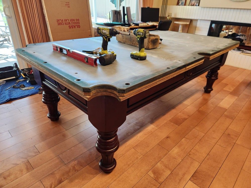 Pool Table Felt , Bumpers , Pockets , Etc