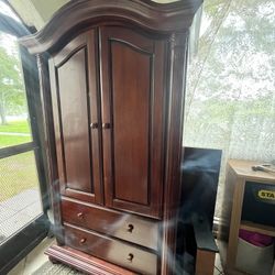Solid Cherrywood Armoire