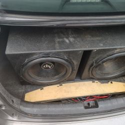 2 15s Audio Pipe For 350 & They'll Knock Yo Ear Drums Out.. Message For Video 