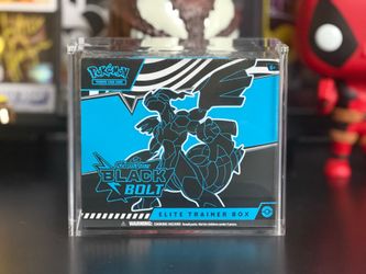 Pokemon Black Bolt Elite Trainer Box + Acrylic Case