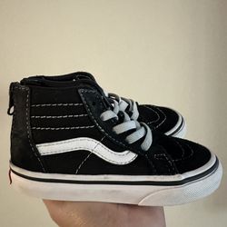 Vans sk8 Hi Zip shoes little kids size: 8