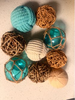Decorative beach balls