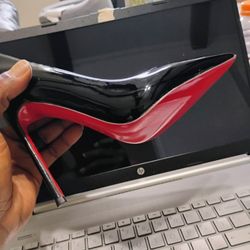 Christian Louboutin, So Kate, Black Patent Leather
