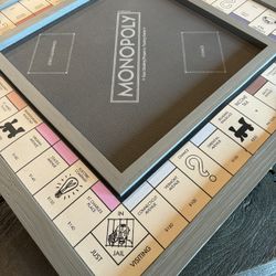 Pottery Barn - Wooden Monopoly Board Game - Luxury Edition