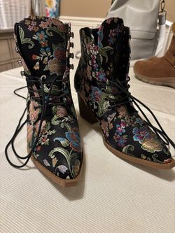 Embroidered Boots