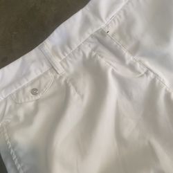 Puma White Athletic Shorts Size 6