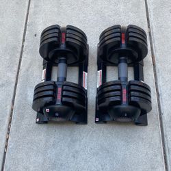 Adjustable Dumbbells 