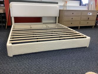 New King Platform Bed Frame 