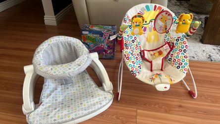 Baby bouncer and chair