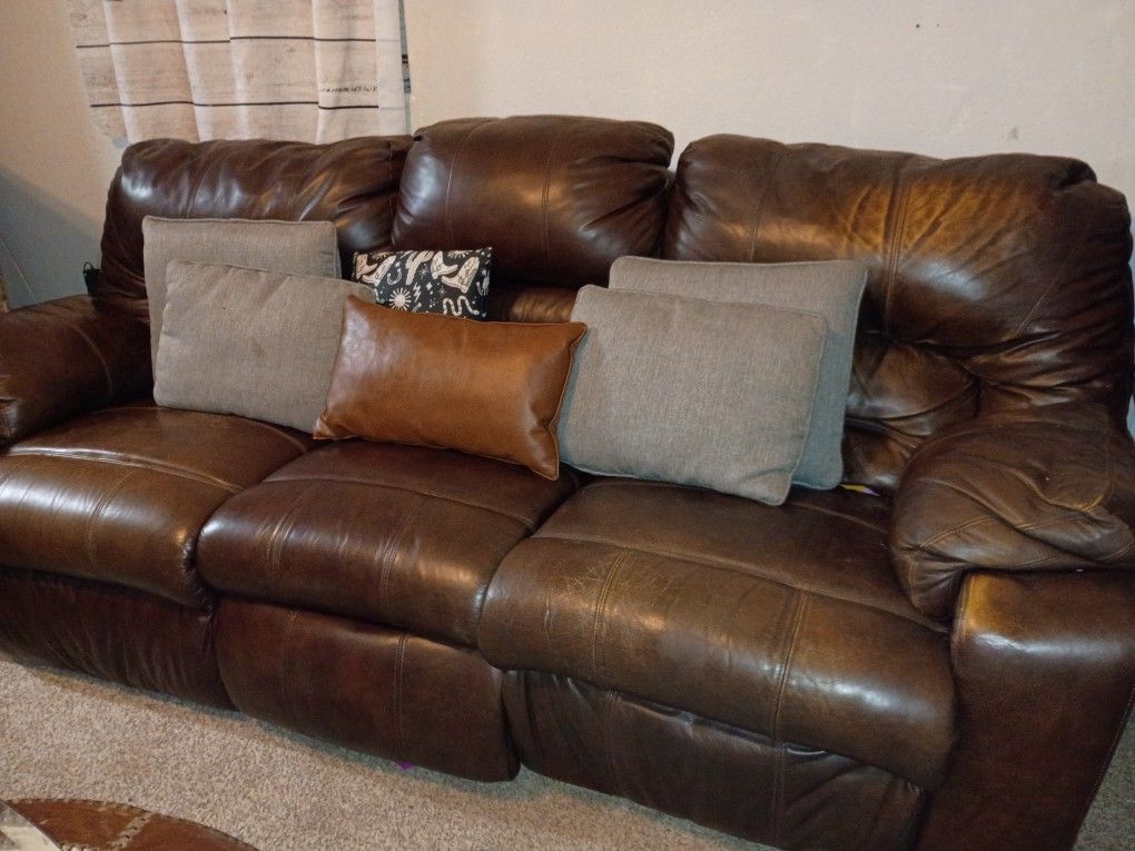 Leather Couch