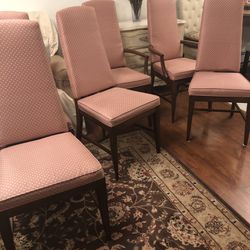 Set Of Six Mid Century Chairs
