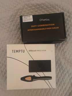 Hair Curler and Makeup Undereye Concealer Set