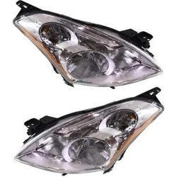 Halogen Headlight Set Left And Right For 2010-2012 Nissan Altima Sedan