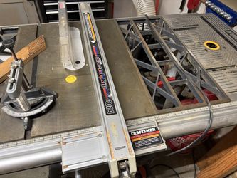 Craftsman 10” table saw