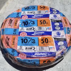 10/3 Romex Wire 50ft [Price Per Roll]
