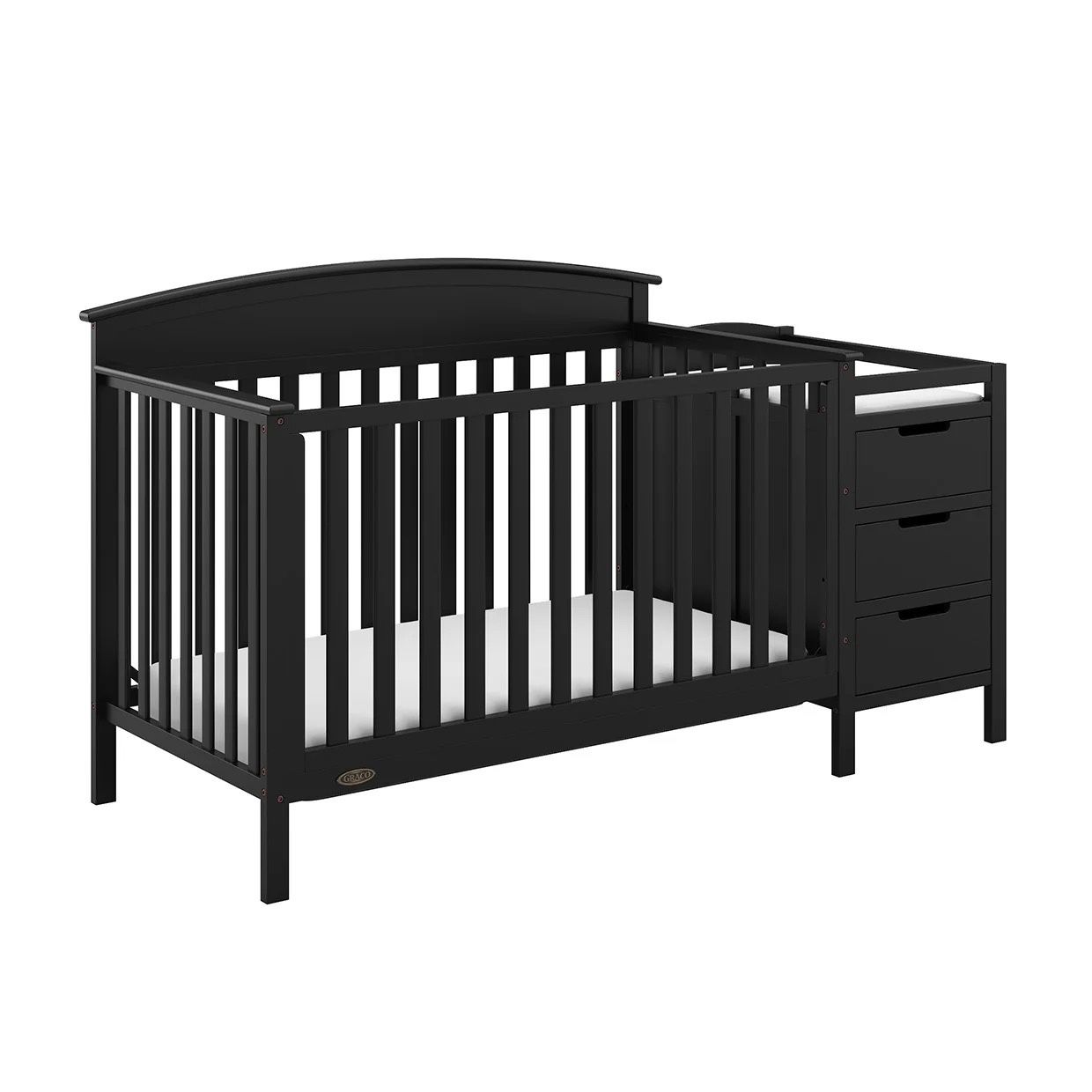 Crib With Changing Table