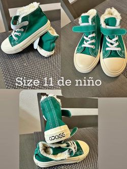 Shoes de niño, size 11