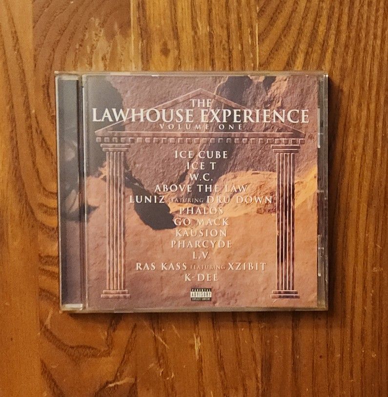 The Lawhouse Experience Volume West Coast Gangsta Rap Compilation CD