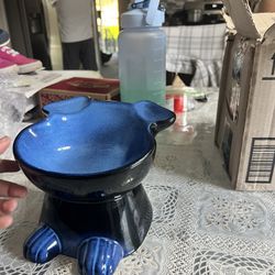 Nihow Elevated Ceramic Dog Bowls