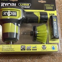 New RYOBI Power Scrubber 