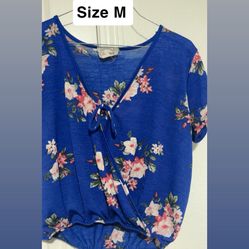 Size M Flower Print