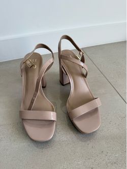 Nude Platform Heel