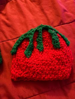 Strawberry Baby beanie